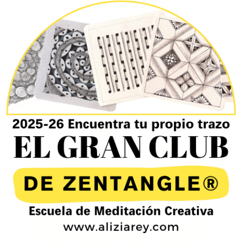 EL GRAN CLUB DE ZENTANGLE® 25-26: DESCUBRE TU PROPIO TRAZO